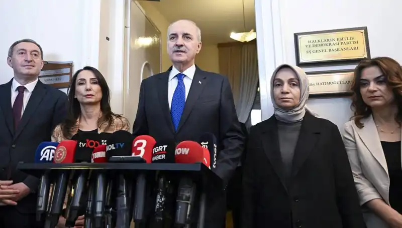 Numan Kurtulmuş, Siyasi Partilerle İstişare Turu Düzenledi