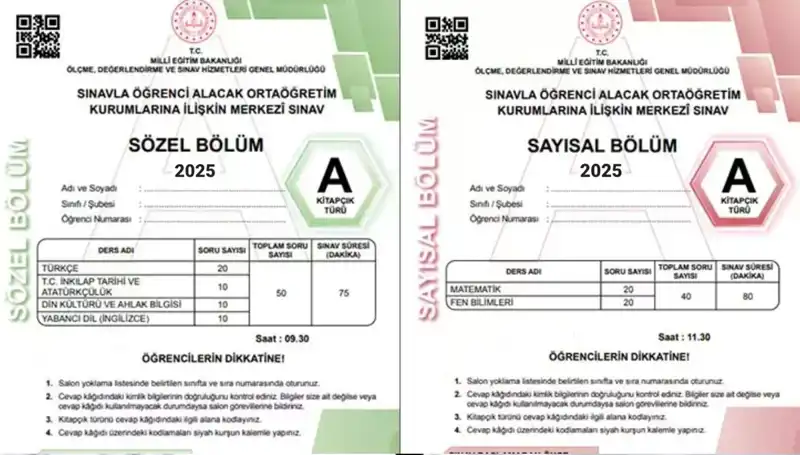 2025 LGS Soru ve Cevapları Yayın Tarihleri Açıklandı!