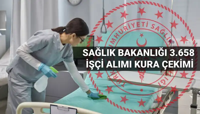 2025 Sağlık Bakanlığı Kura Tarihi ve 3.658 İşçi Alımına Dair Tüm Detaylar