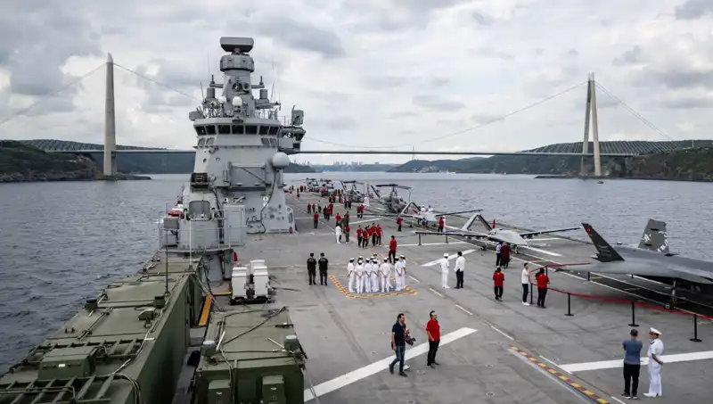 TCG Anadolu, Sarayburnu'ndan Geleceğe Yol Aldı: Peki Neler Bekleniyor?