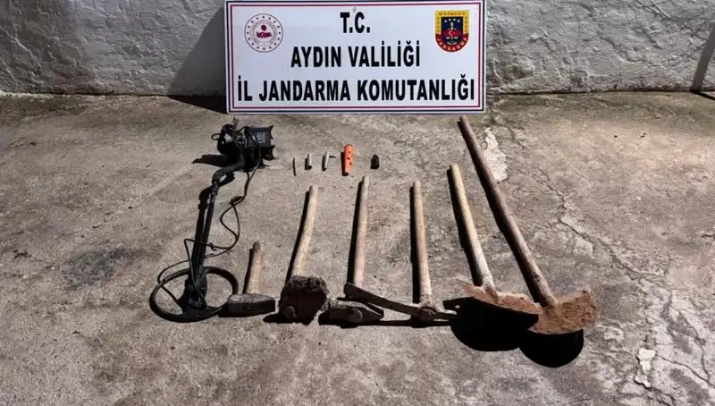 Aydın'da Kaçak Kazı Operasyonu: Ekipler Suçüstü Yakalandı!