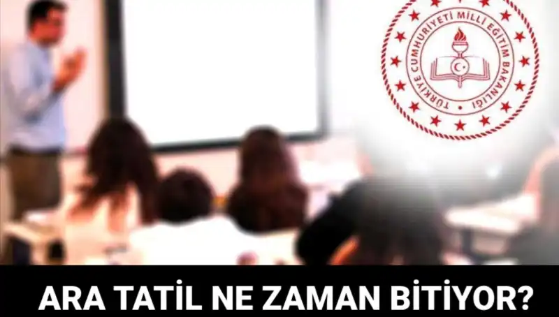 Ara Tatil Ne Zaman Sona Erecek? 2023 MEB Tatil Takvimi