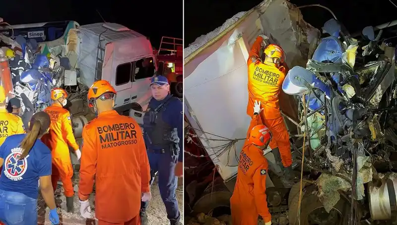 Brezilya'da Korkunç Otobüs Kazası: 11 Can Gitti, 45 Kişi Yaralandı