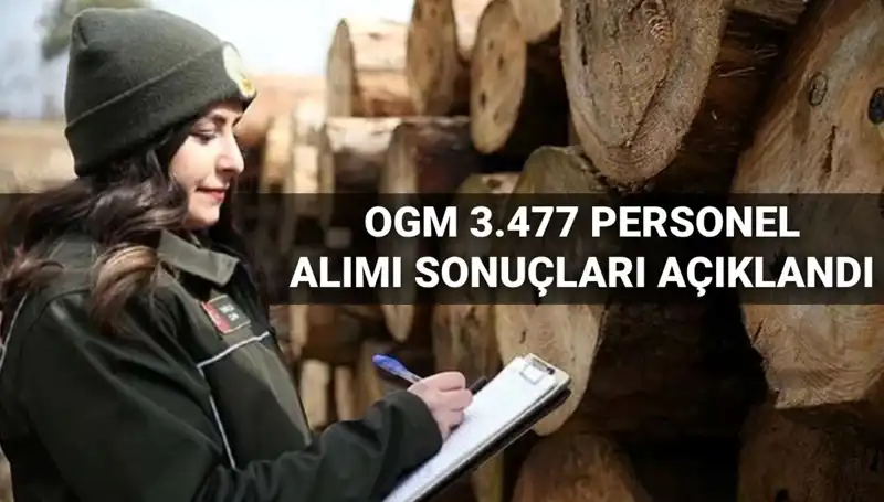 OGM 2025 Personel Alımı Sonuçları Açıkladı: Şoför ve Temizlik Personeli