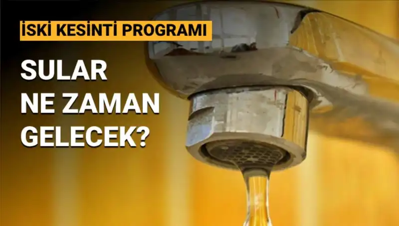 Üsküdar ve Ümraniye’de Su Kesintisi: 14 Mayıs Programı ve Detaylar