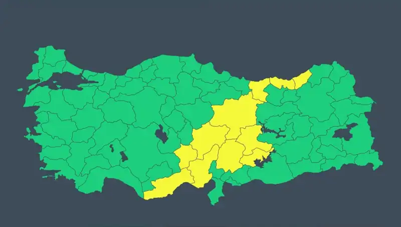 Bu Hafta Sonu 11 İlde Sağanak ve Fırtına Alarmı!