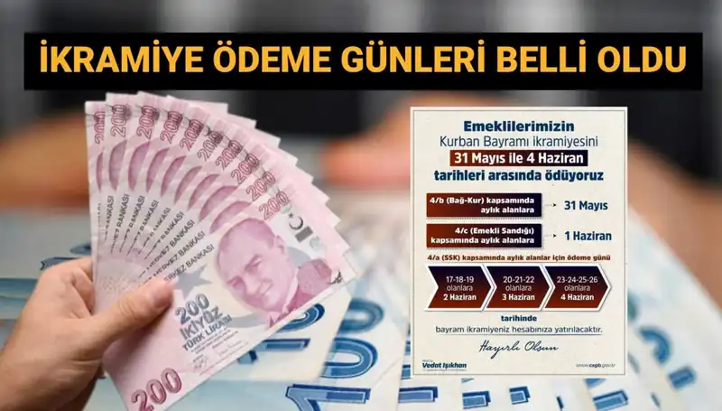 2023 Bayram İkramiyeleri: 4 Bin TL Ödeme Tarihleri Belli Oldu!